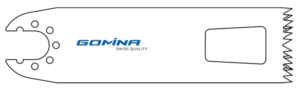 Hoja de sierra quirúrgica no estéril 70mm x 25mm x 1.27mm