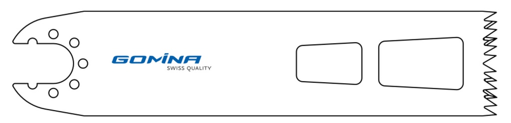 Hoja de sierra quirúrgica no estéril 90mm x 25mm x 1.25mm