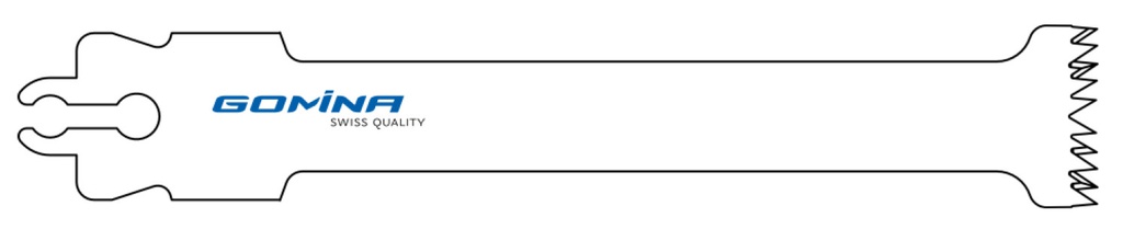 Saw sheet 90mmx12.5 / 19mmx1.19mm