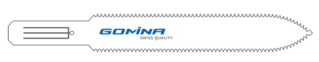 Hoja de sierra quirúrgica recíproco no estéril 70mm x 12mm x 1.10mm