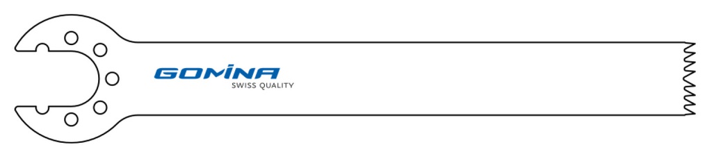 Hoja de sierra quirúrgica no estéril 90mm x 12mm x 1.27mm