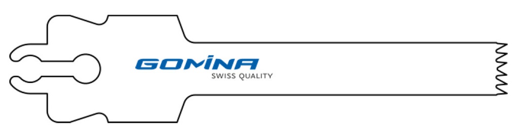 Saw sheet 55mm x 10mm x 1.27mm