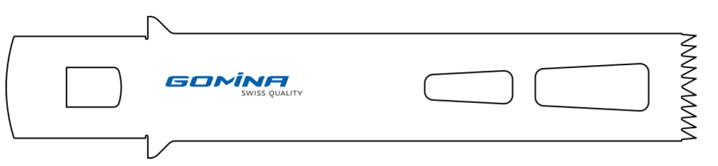 Hoja de sierra quirúrgica no estéril 90mm x 19mm x 1.19mm