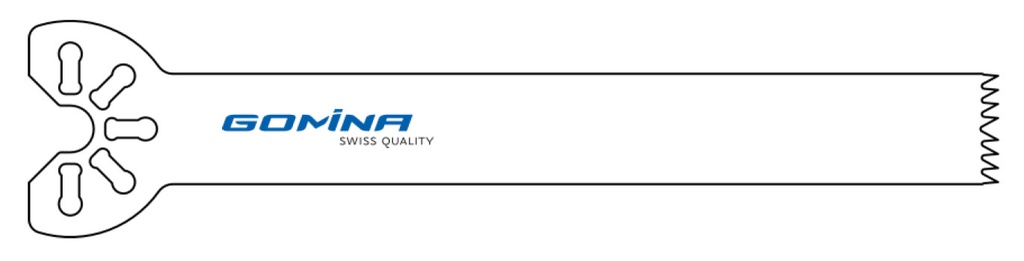 Hoja de sierra quirúrgica no estéril 90mm x 12mm x 1.00mm