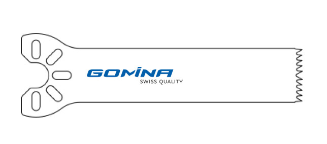 Hoja de sierra quirúrgica no estéril 35mm x 9mm x 0.50mm