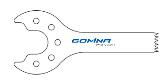 Saw blade 25mm x 6mm x 0.40mm