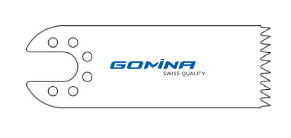 Hoja de sierra quirúrgica no estéril 27mm x 14mm x 0.60mm