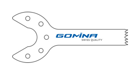 Saw blade 25mm x 6mm x 0.60 mm