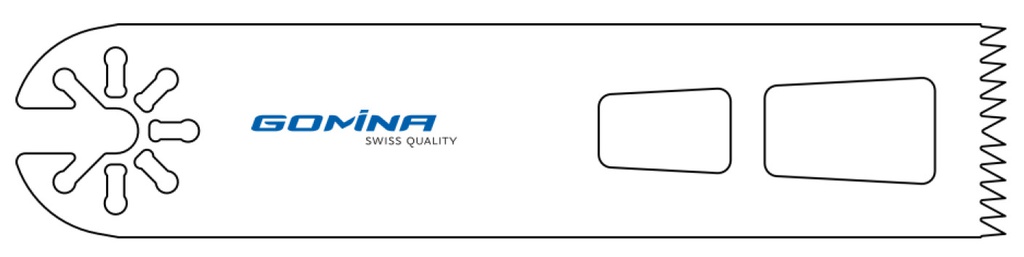Hoja de sierra estéril 90mm x 25mm x 1.27mm