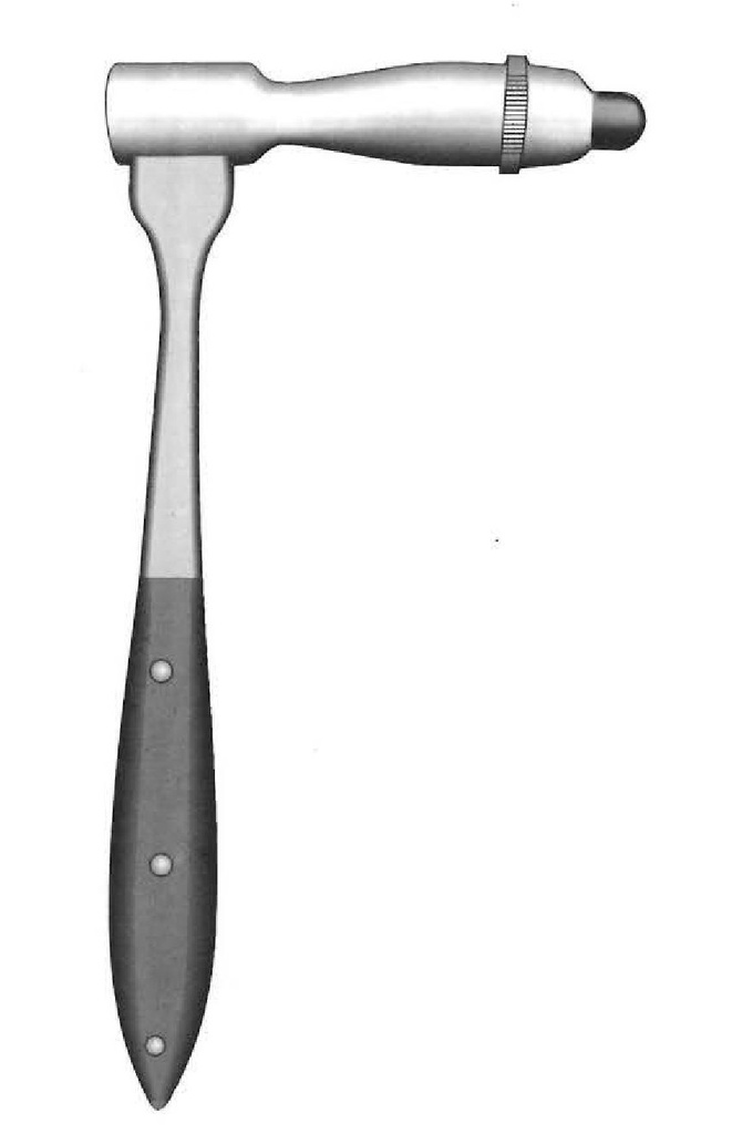 Martillo de percusión Traube premium, acero inoxidable