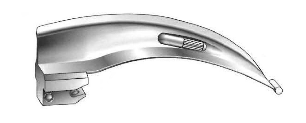 Hoja de laringoscopio Macintosh premium, fibra óptica, figura 3