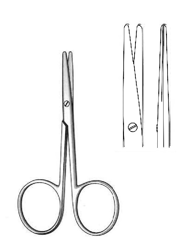 Lexer-Baby premium dissecting scissors, straight