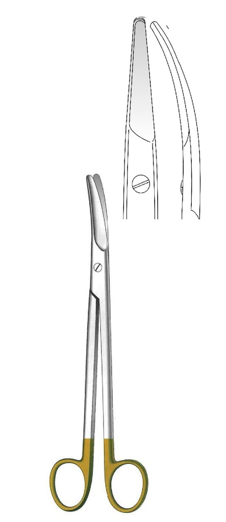 Premium Parametrio, Curve, Gold parametrio scissors