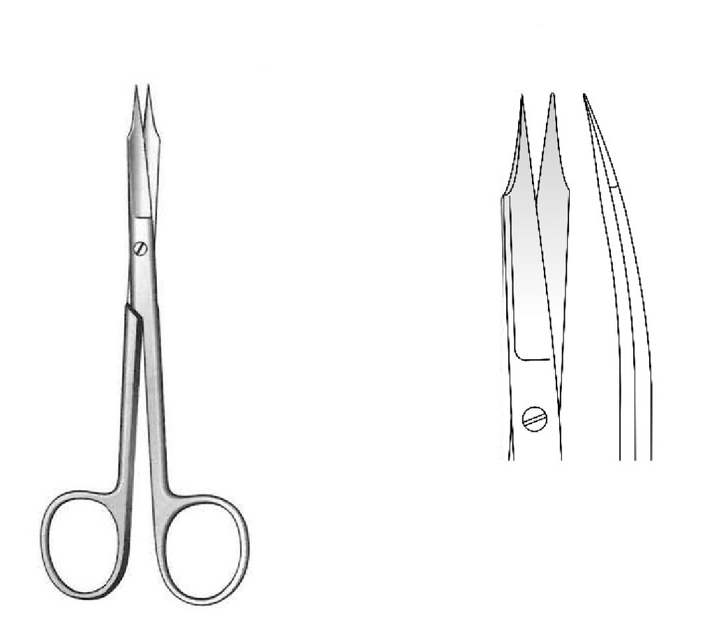 Goldman-Fox Premium scissors, curve