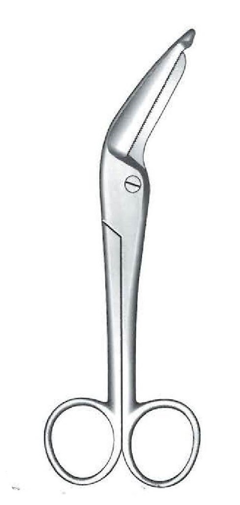 Premium Excentric Bandage Scissors - length = 16 cm / 6-1/4"