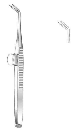 [IU-06465P] Tijera para iris de Wecker premium, afilado / desafilado