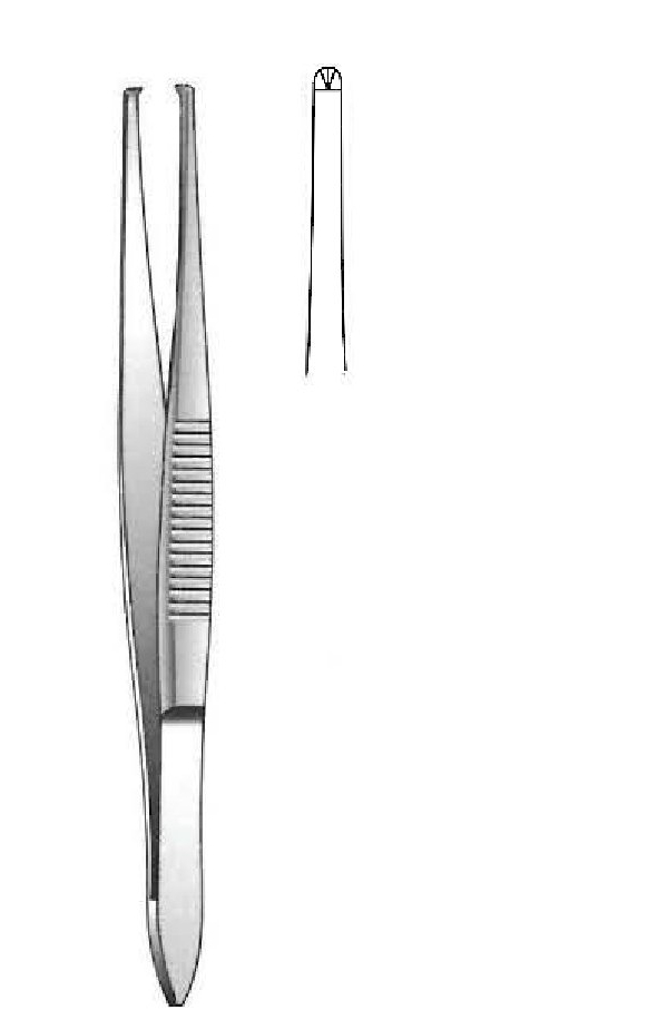 Stille premium dissecting forceps, teeth = 1:2 - length = 15 cm / 6"
