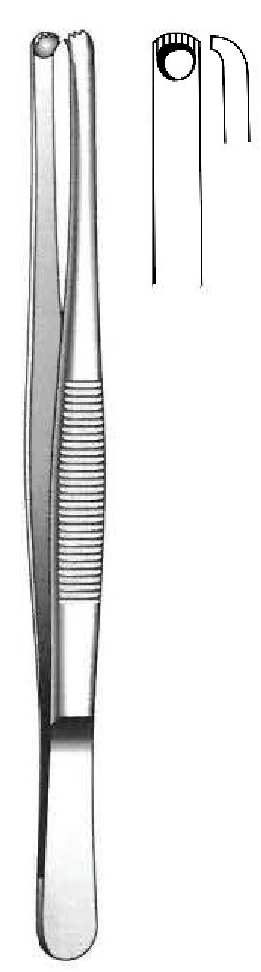 Dissection clamp during premium - length = 20 cm / 8 "