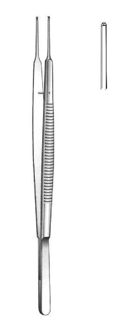 Dissection clamp premium, straight - length = 17 cm / 6-3 / 4 "