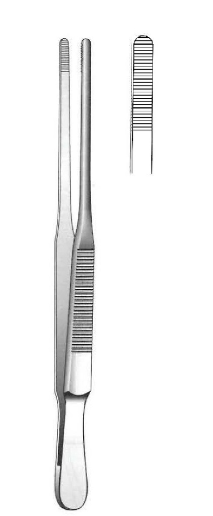 Pinza para disección Duehrssen premium - longitud = 20 cm / 8"