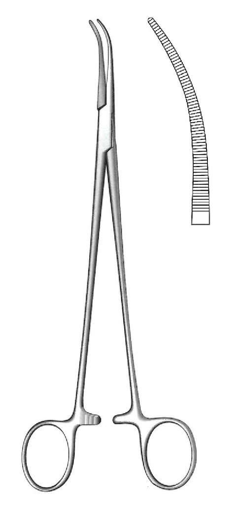 Overholt ligation and artery clamp, fine model, Figure 4