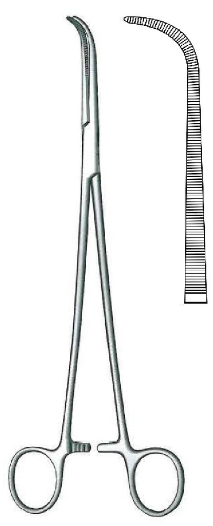Pinza para disección y ligadura Gemini premium - longitud = 28 cm / 11"