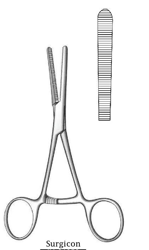Premium Pipe Clamp, Serrated Teeth - Length = 14.5 cm / 5-3/4"