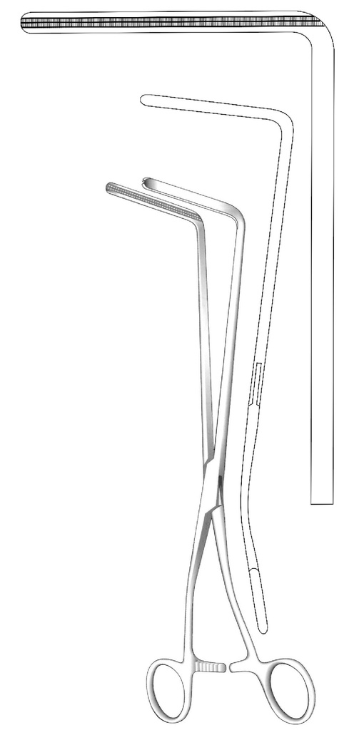 Reinium resano sigmoid anastomosis clamp