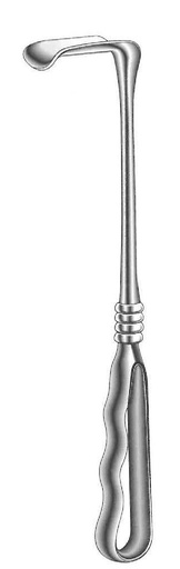 [IU-01318P] Retractor Richardson premium, valva = 52 x 22 mm