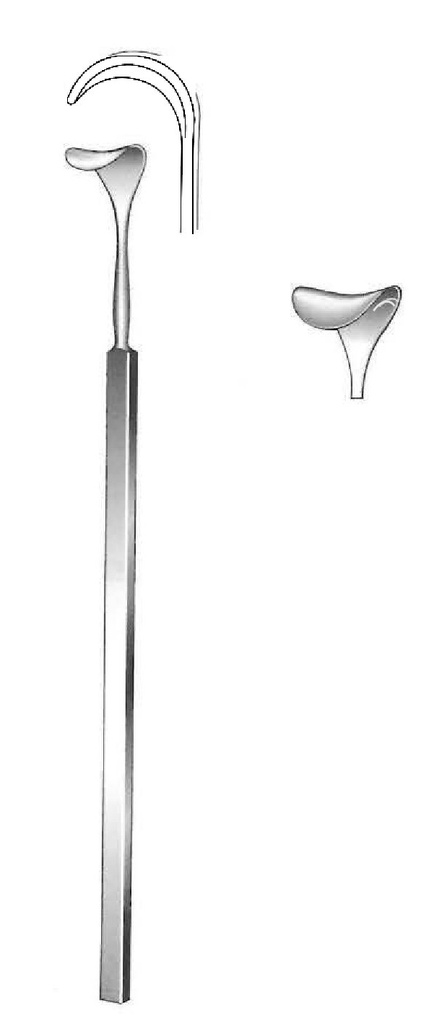 Separador Cushing premium, ancho = 12 mm - longitud = 20 cm / 8"