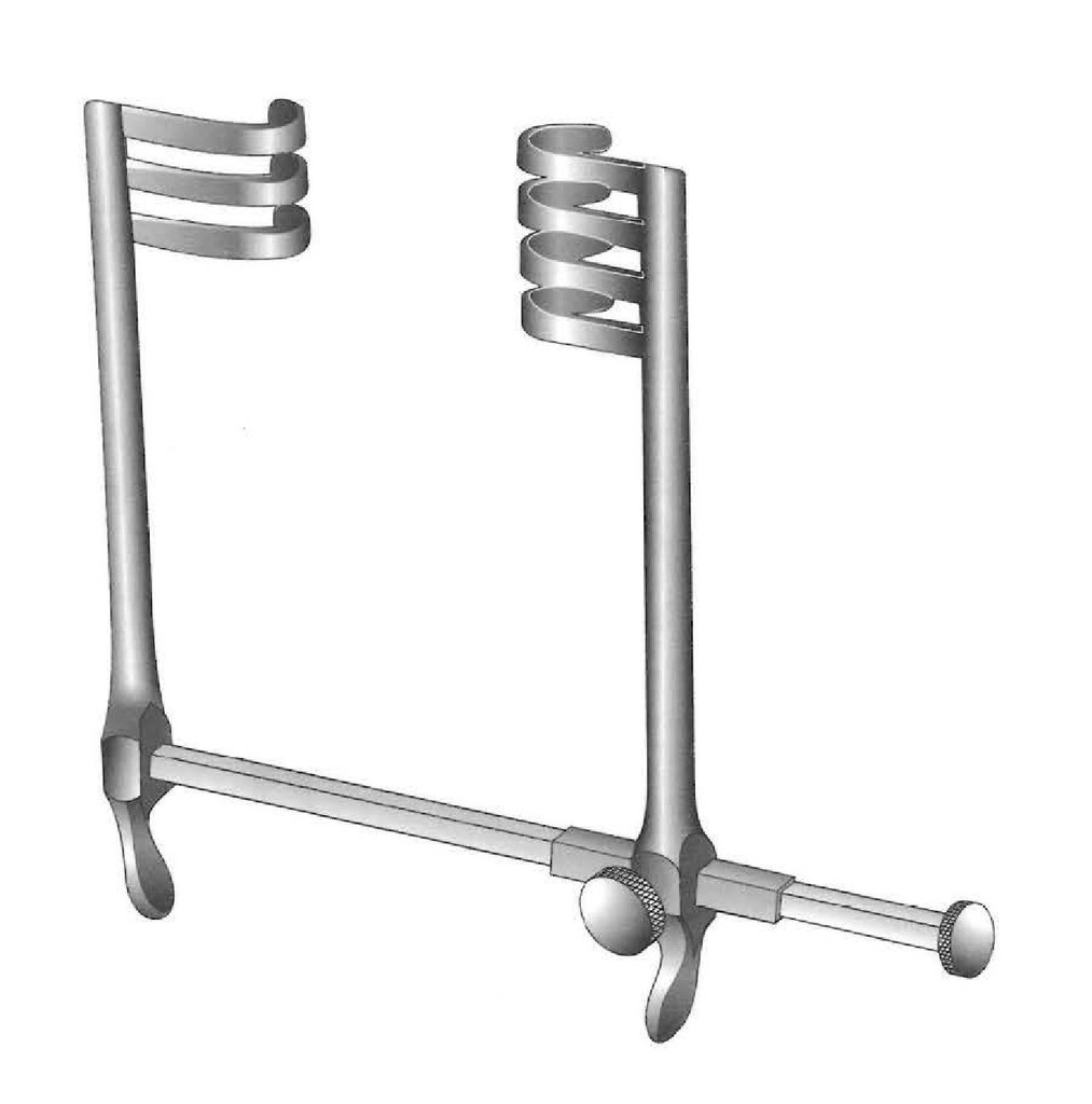 Laminectomy separator Premium Frazier - Opening = 8 cm / 3-1 / 4 "