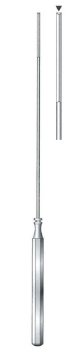 [IU-03196P] Aplicador para algodón premium, triangular, figura 6 - longitud = 18 cm / 7"
