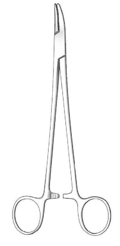 Porta agujas Heaney premium, curva