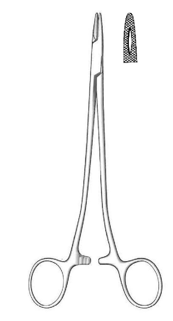 Sarot premium needle holder - length = 26 cm / 10-1/4"