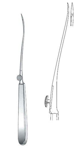 [IU-03320P] Reverdin Premium needle, long, Figure 1