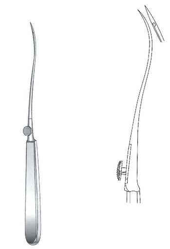 [IU-03321P] Reverdin Premium needle, long, Figure 2