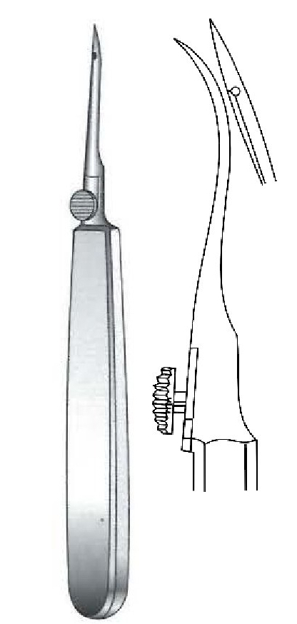 Aguja Reverdin premium, pequeña, figura 3