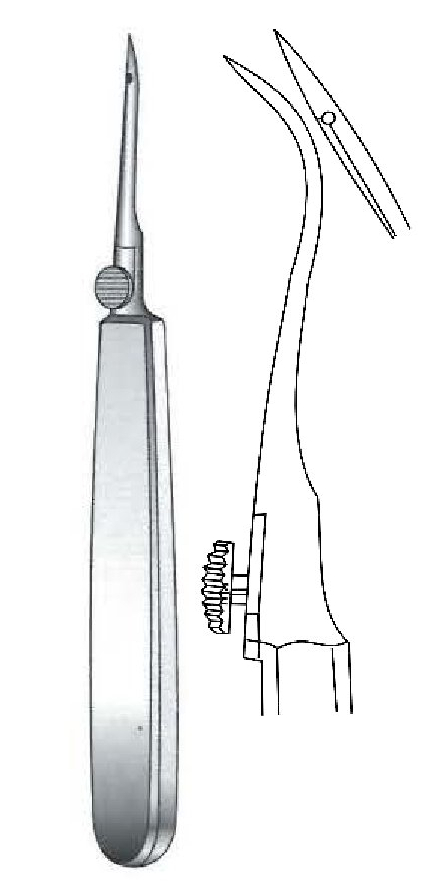 Aguja Reverdin premium, pequeña, figura 4