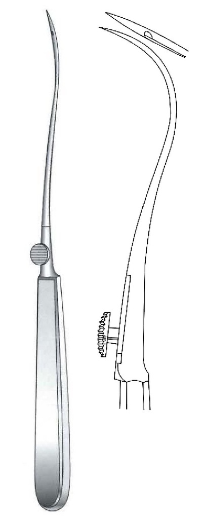 Aguja Reverdin premium, mediana, figura 4