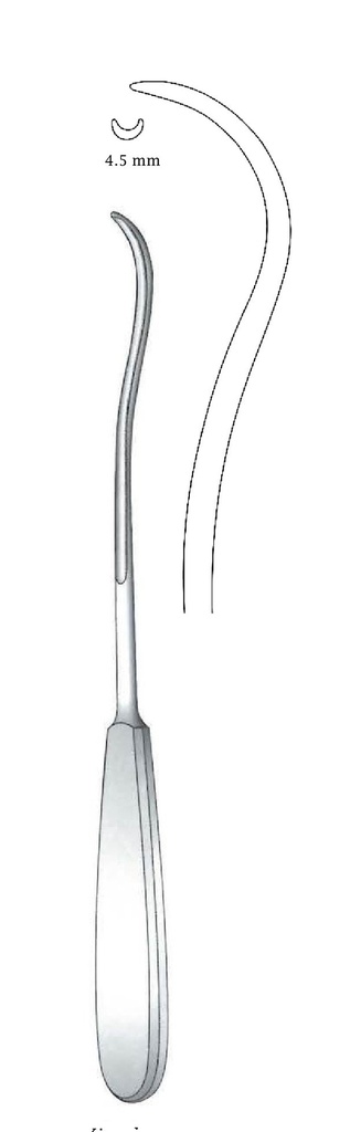 Sonda guía Kirschner premium, ancho = 4.5 mm