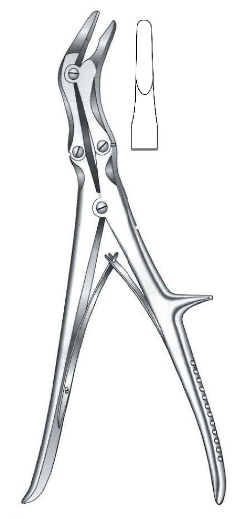 Pinza gubia Echlin premium, punta = 4 mm