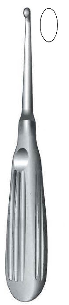Cureta para hueso Schede premium - figura 1