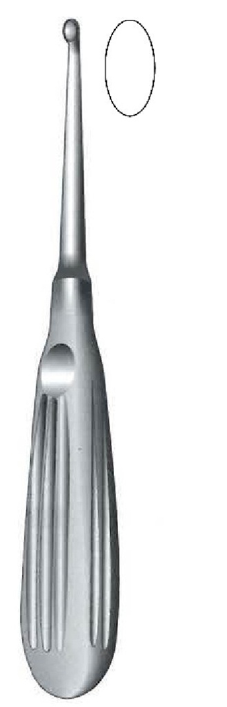 Cureta para hueso Schede premium - figura 2
