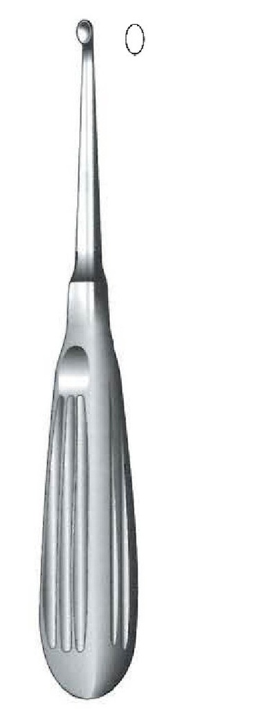 Premium spratt bone curett, Figure 000