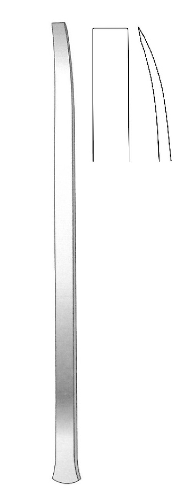 Osteootome pterigoid obwegeser premium, tip = 8 mm