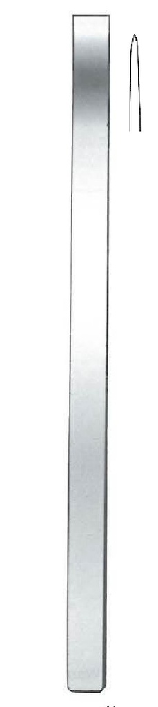 Osteótomo Lambotte premium, recto, ancho = 30 mm