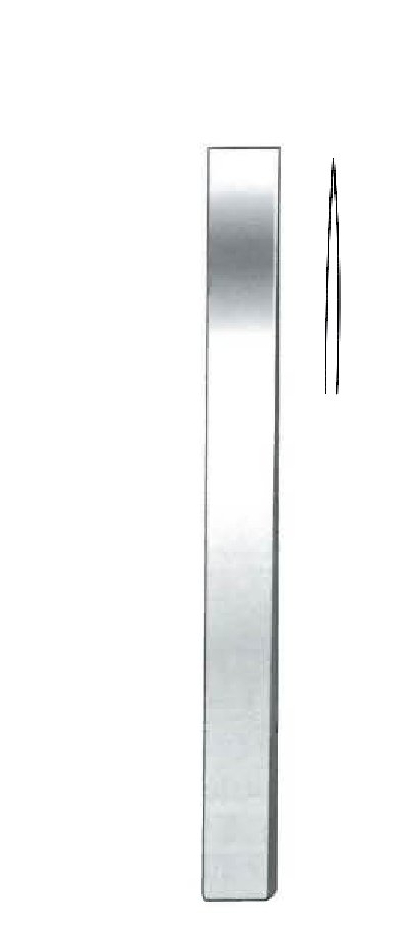Mini osteótomo Lambotte premium, ancho = 3 mm - longitud = 12.5 cm / 5"
