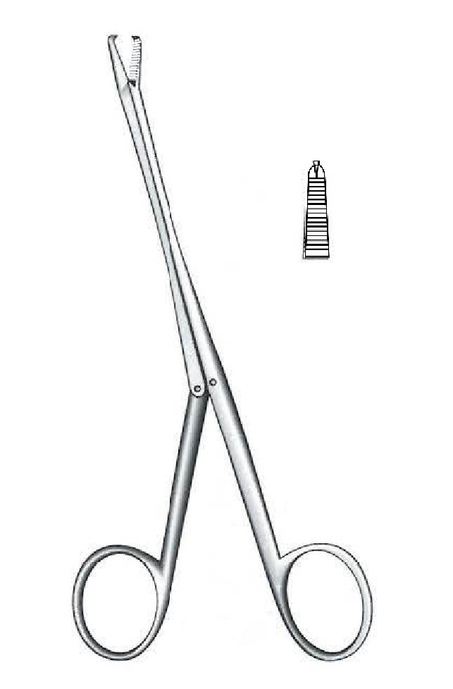 Tendon Holding Forceps Brand premium - length = 15 cm / 6"