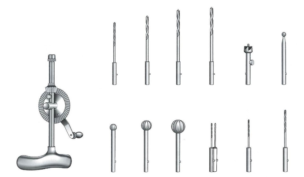 Juego de taladro manual Stille premium