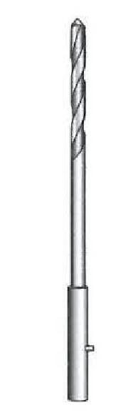 Solo broca helicoidal Stille premium - diámetro = 4.0 mm
